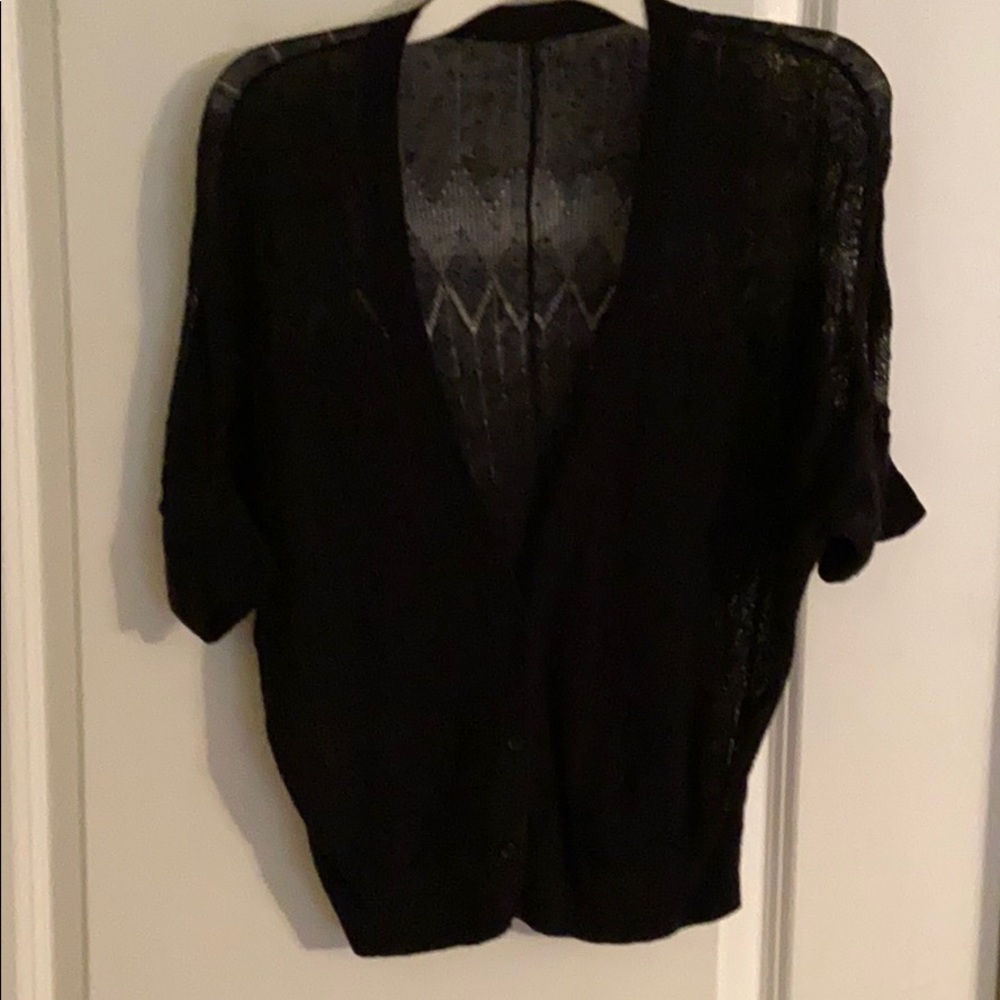 Black Button Down Blouse